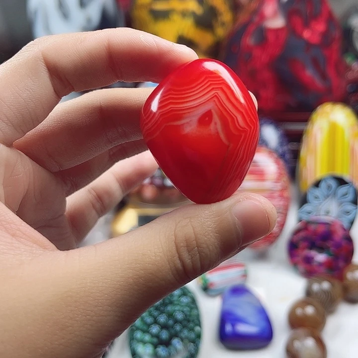 玛瑙/玉髓未镶嵌耳环