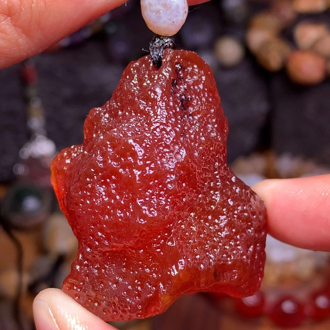 未镶嵌玛瑙/玉髓珠宝半成品