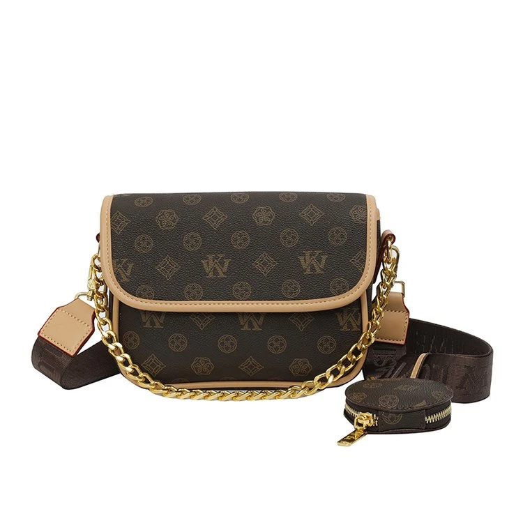 【MEIPING】0180咖配杏[长22高15厚8]复古新款气质女士单肩手提包