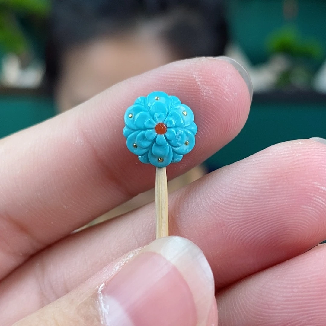 绿松石珠宝奇石未镶嵌