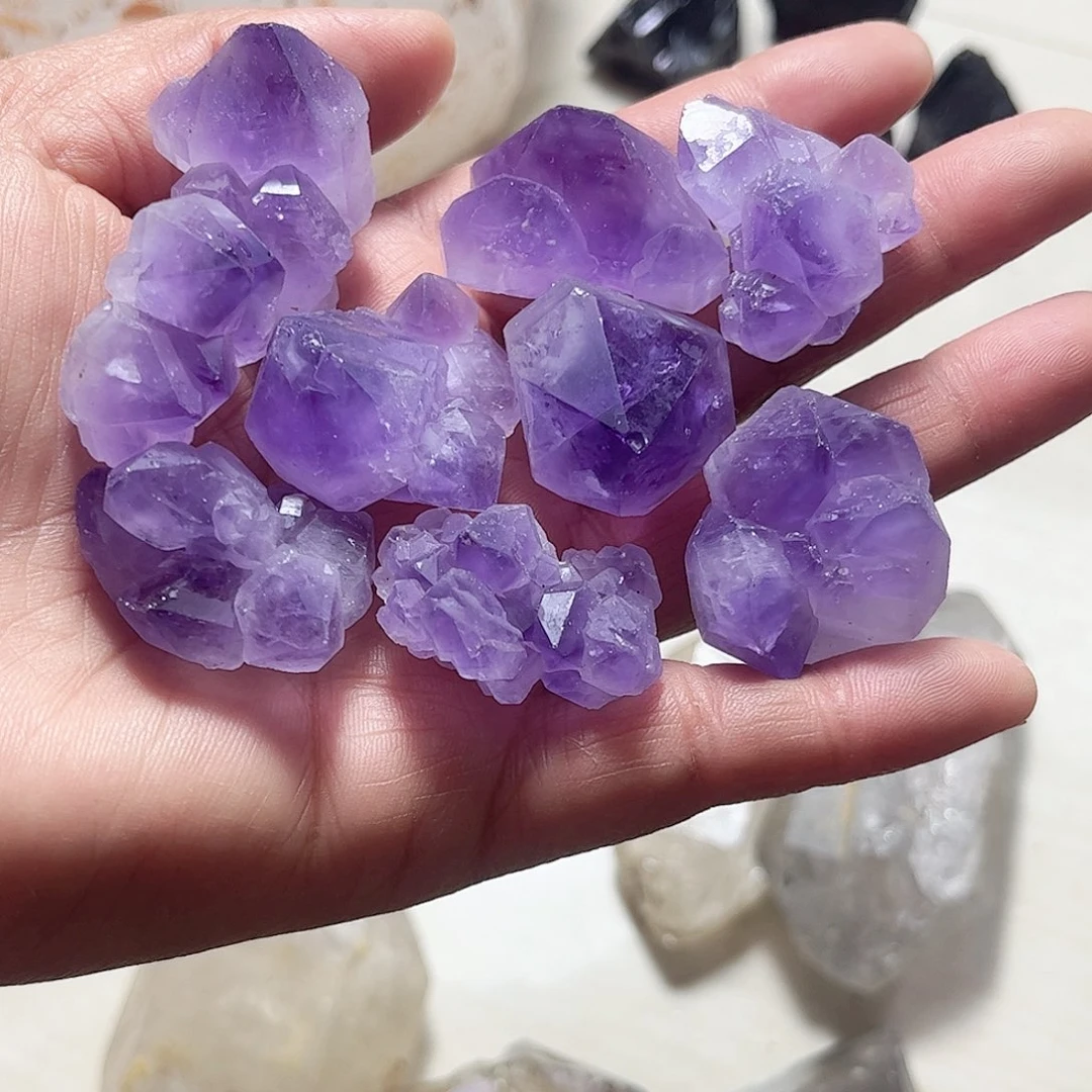 水晶天然水晶原石未镶嵌糖*?