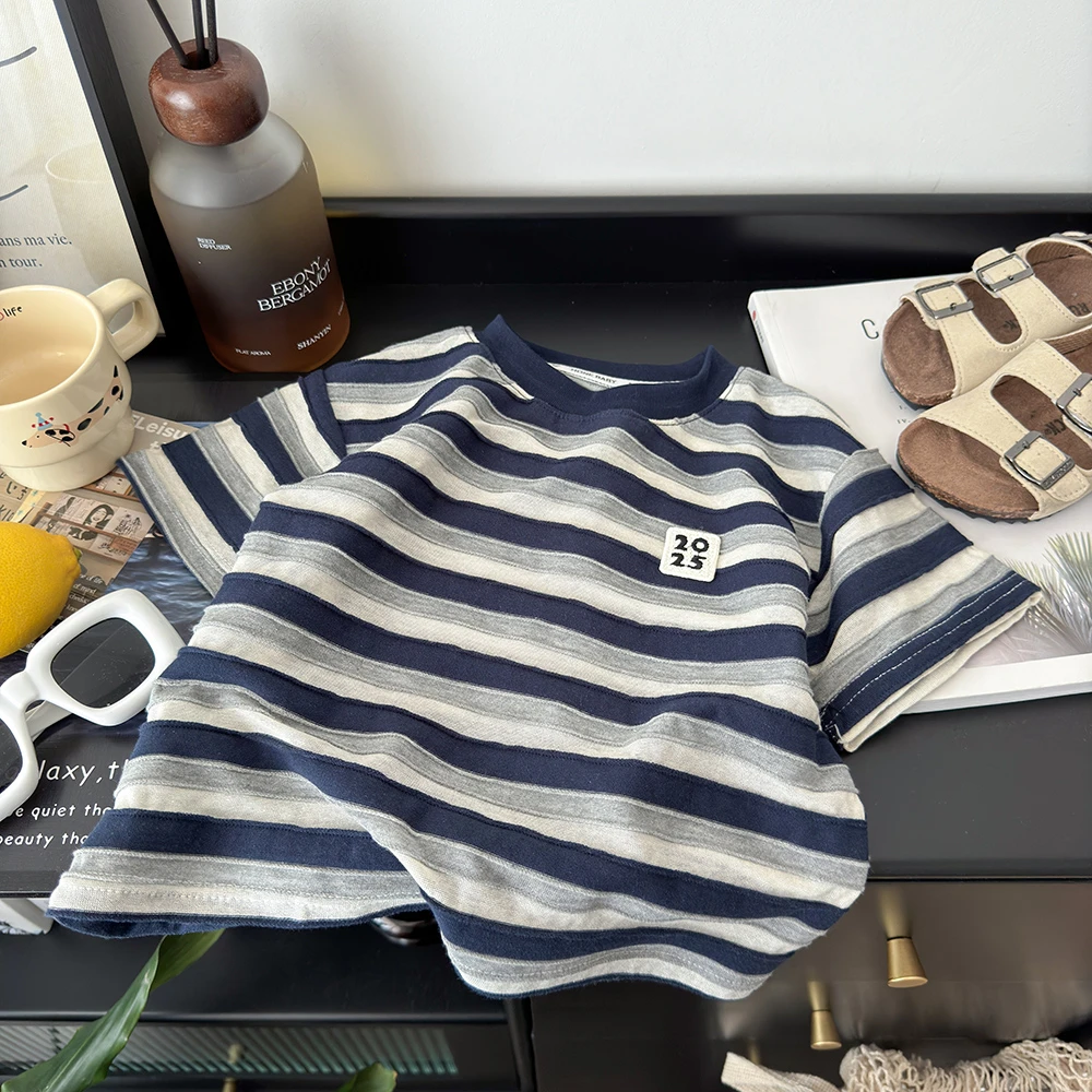 【耀火专属】儿童亲子款短袖T恤夏装宽松韩版上衣百搭洋气休闲打底