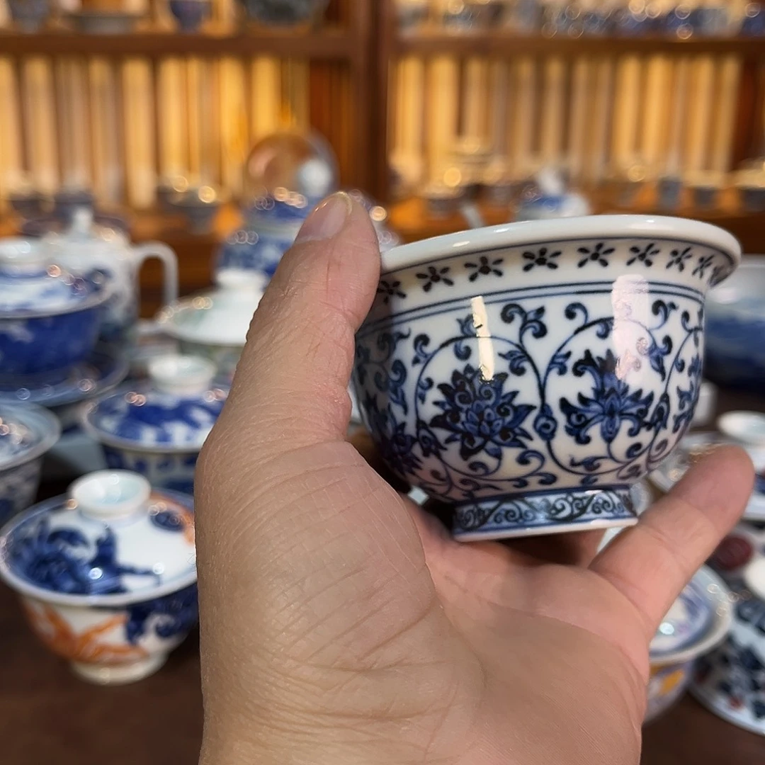 錡镇堂手工手绘杯