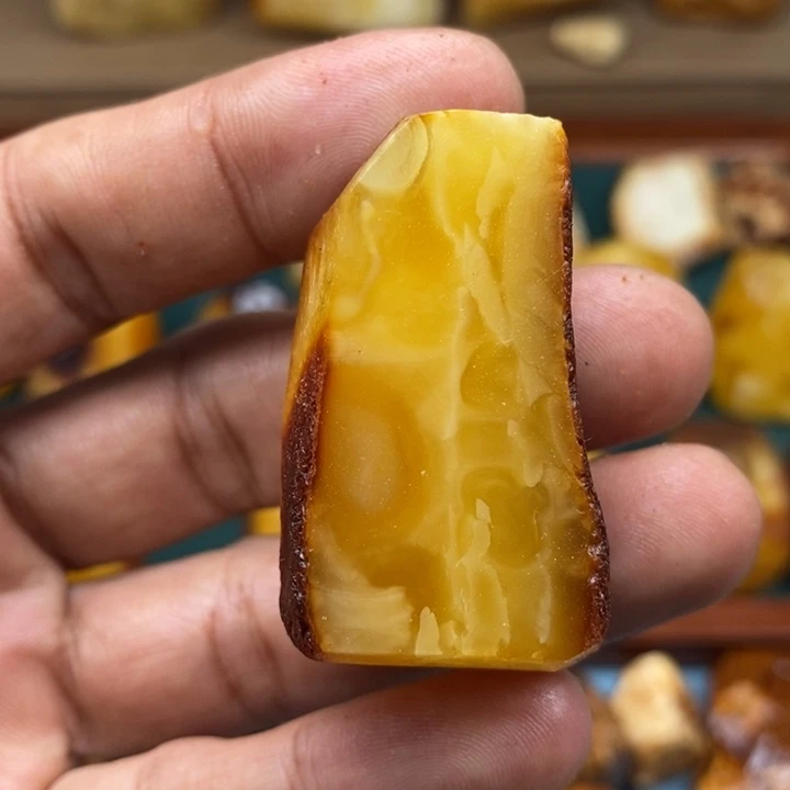 定制琥珀未镶嵌天然蜜蜡原石