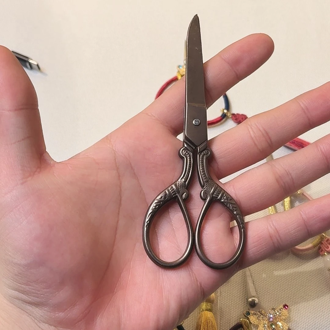 茶道配件合金凤剪