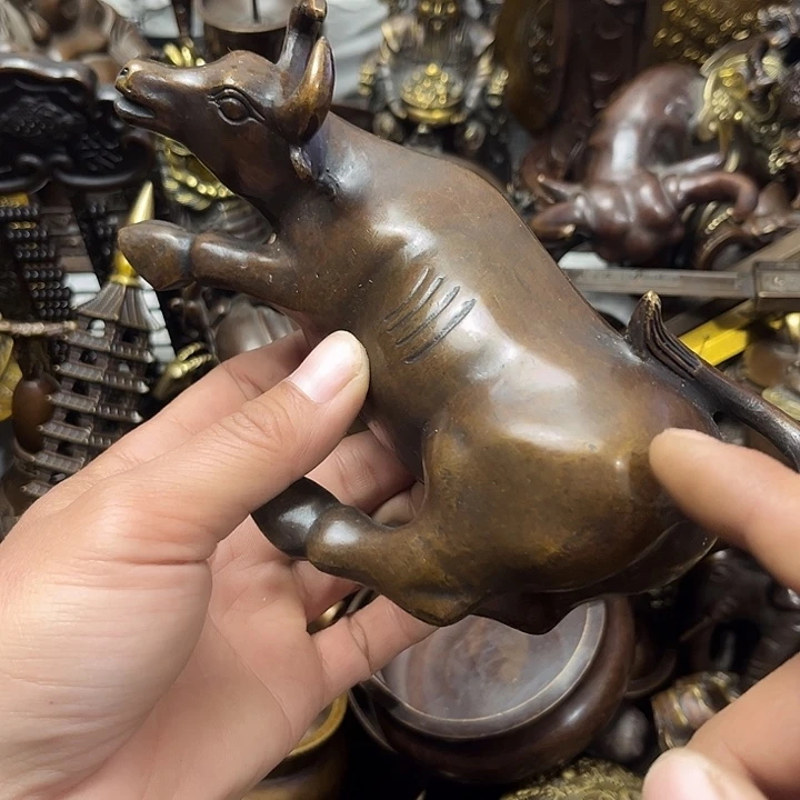 顺顺利利，铜器摆件，铜铜铜