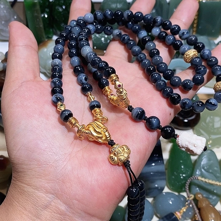 未镶嵌和田玉挂件米**啦