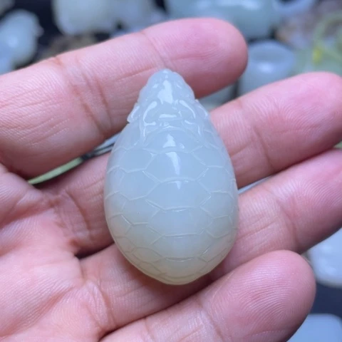 吊坠(不含链)未镶嵌和田玉