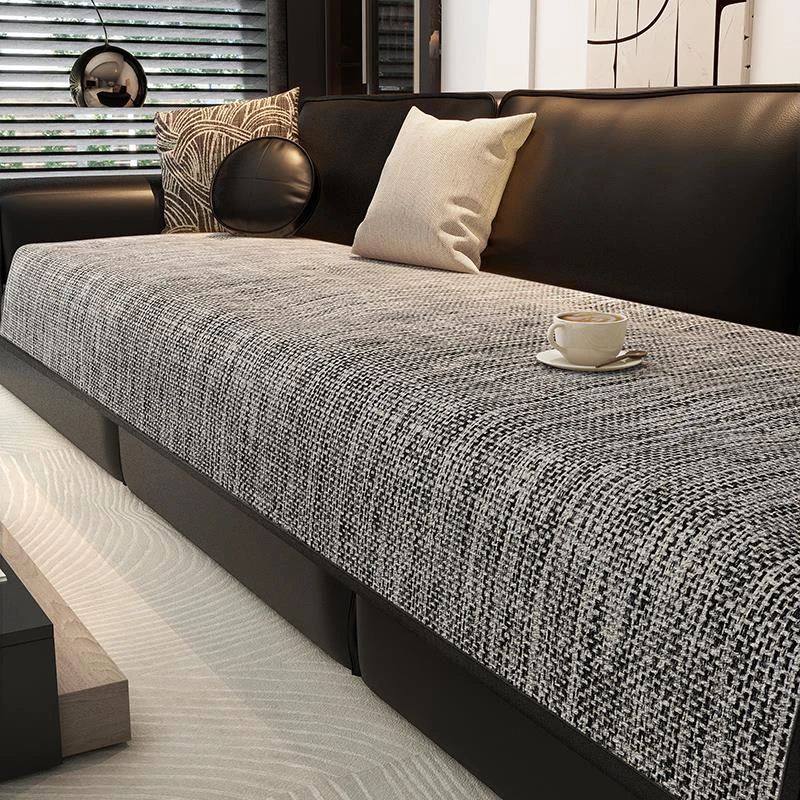 FAVMARTHA高级感沙发垫防滑耐脏家用沙发套罩新款四季通用极简风