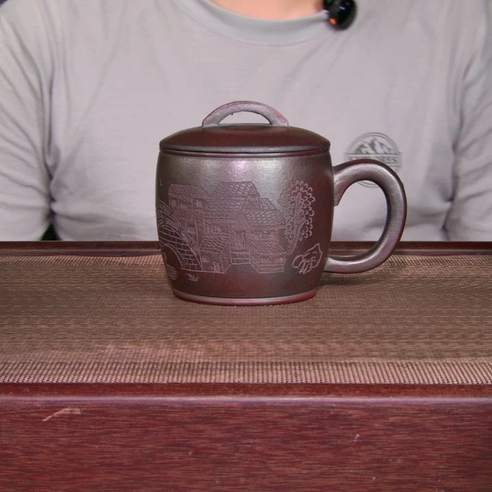 茶杯紫砂高货放漏