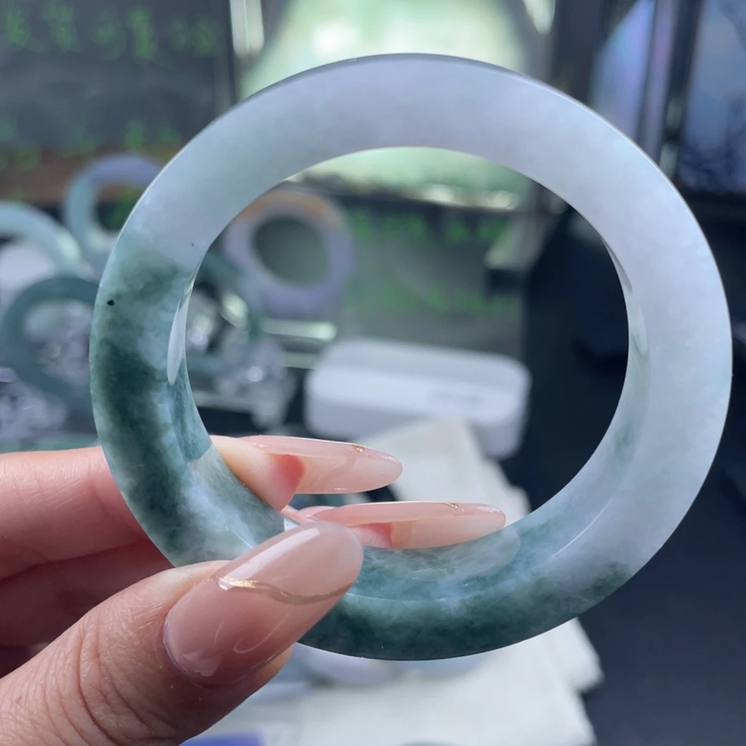 定制翡翠未镶嵌正圈纹裂漏