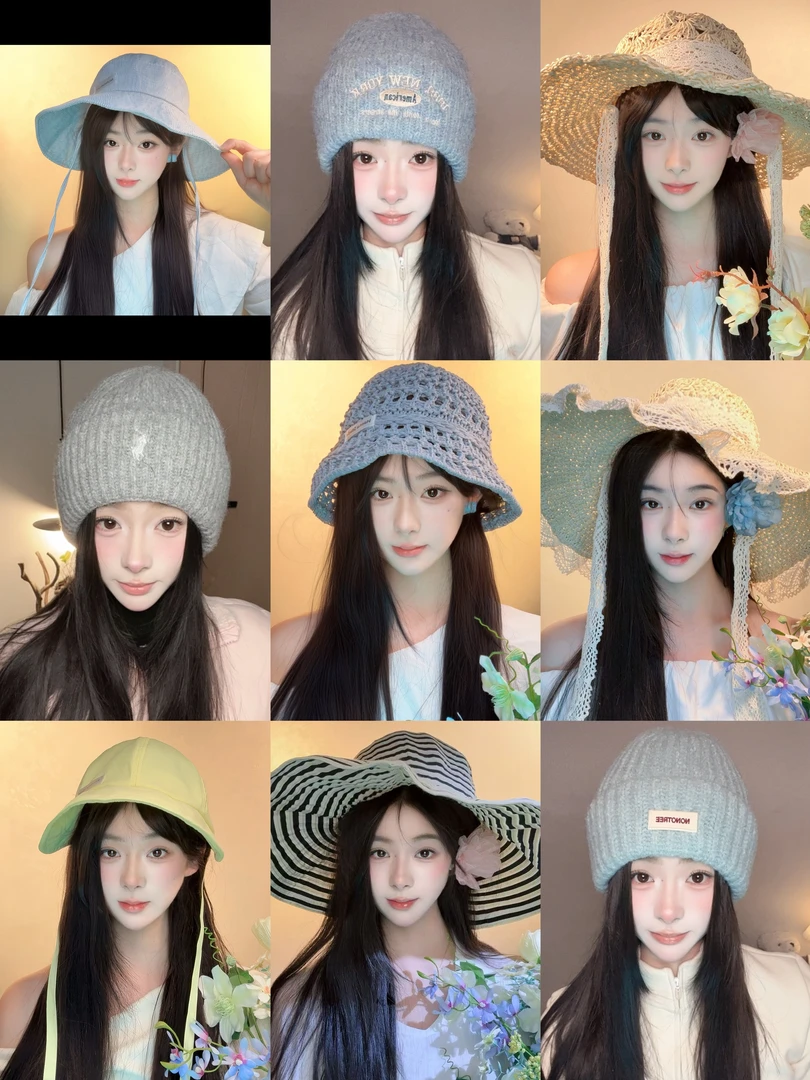 本店随机一个帽子一个