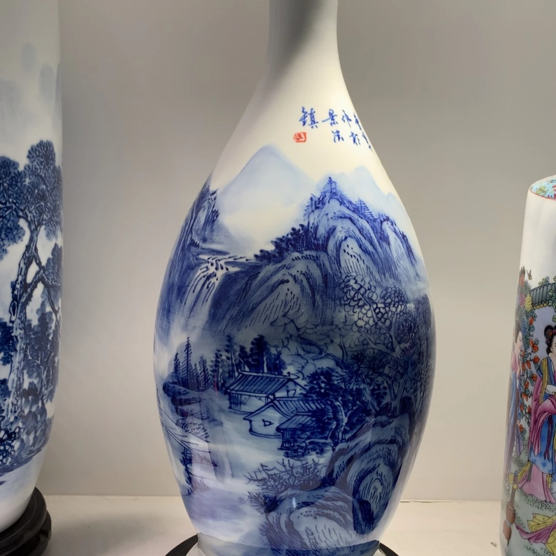 景德镇陶瓷花瓶摆件