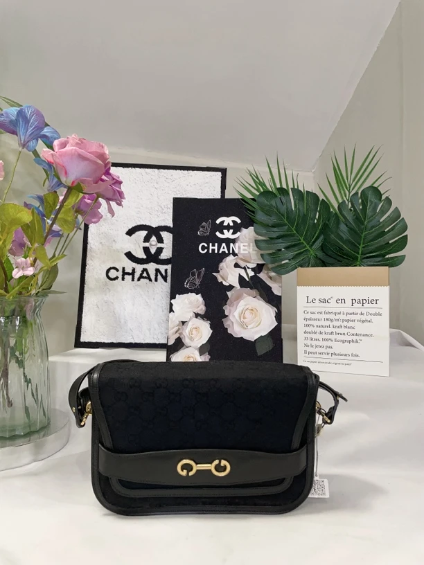95新 GUCCI/古驰 兔兔奢 G专属/古驰马鞍包/240330166