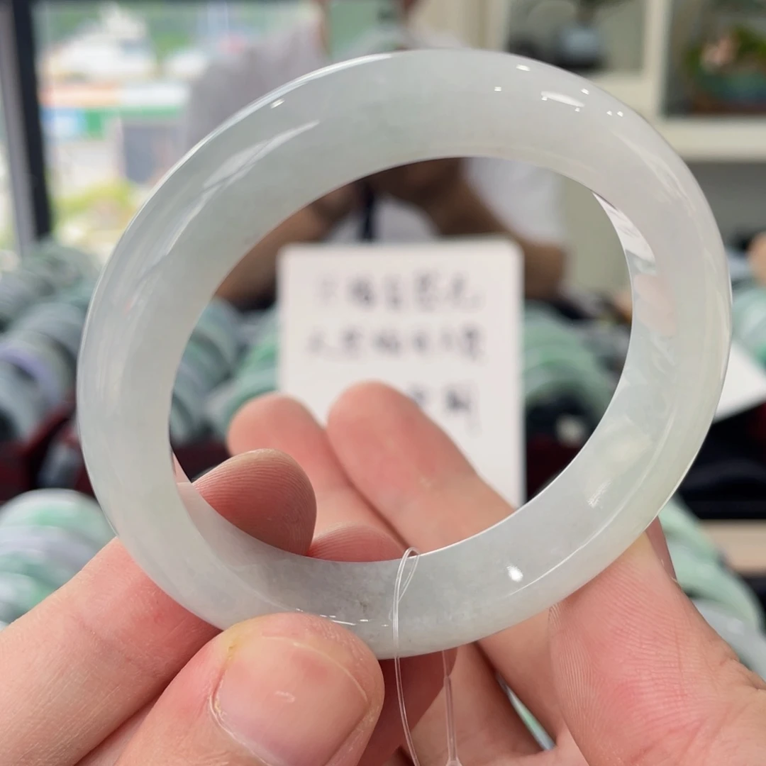 未镶嵌手镯翡翠52.5