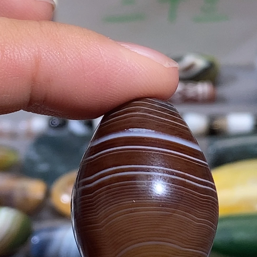 小***儿玛瑙/玉髓合金颈饰