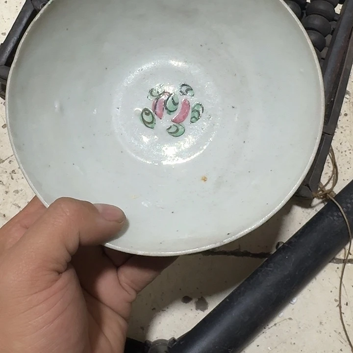 9***7陶摆件攀登高峰艺术瓷器碗