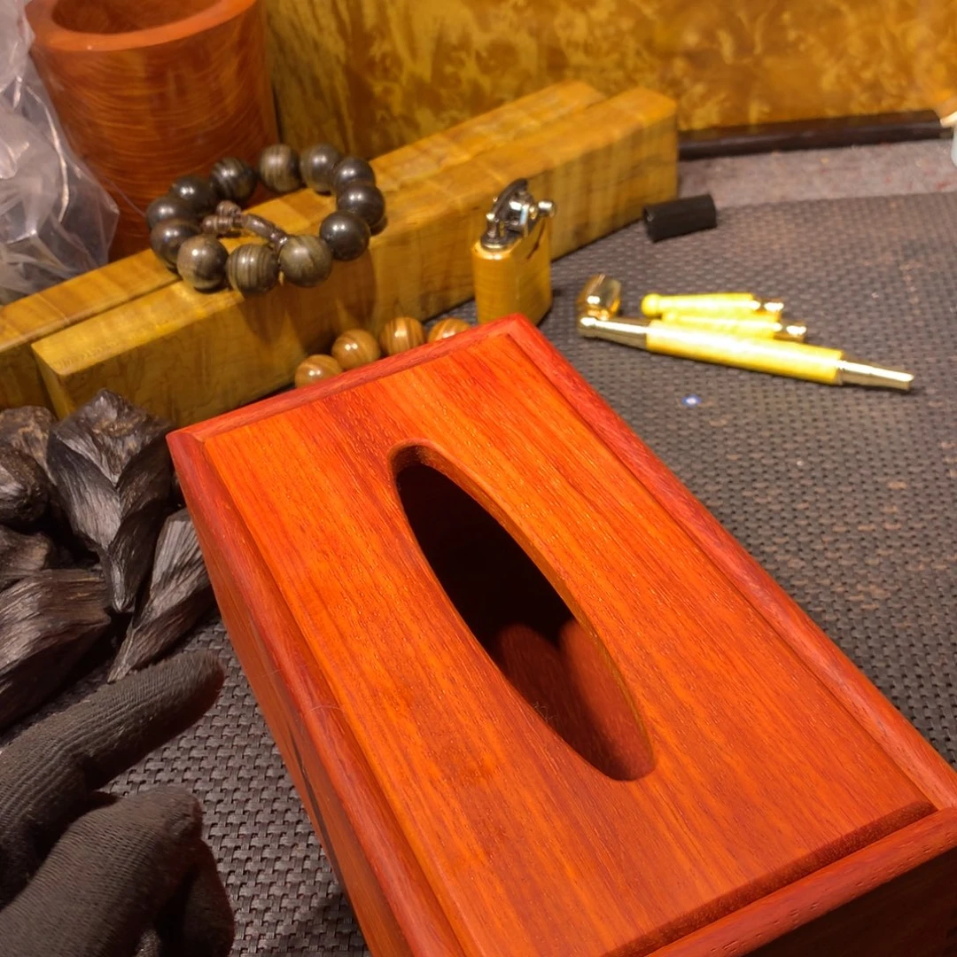 金丝楠收纳盒子木
