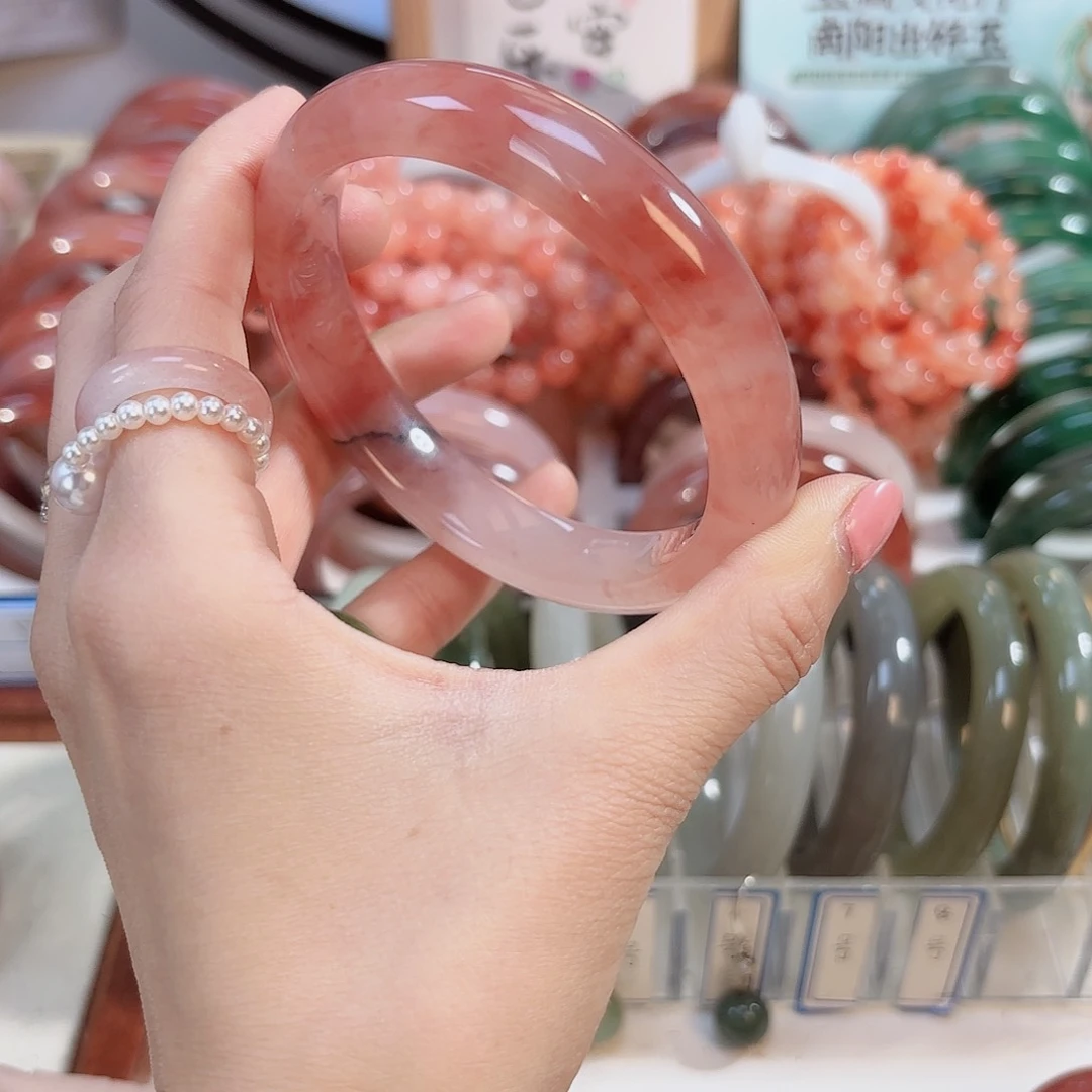 石英质玉手镯未镶嵌東*夜