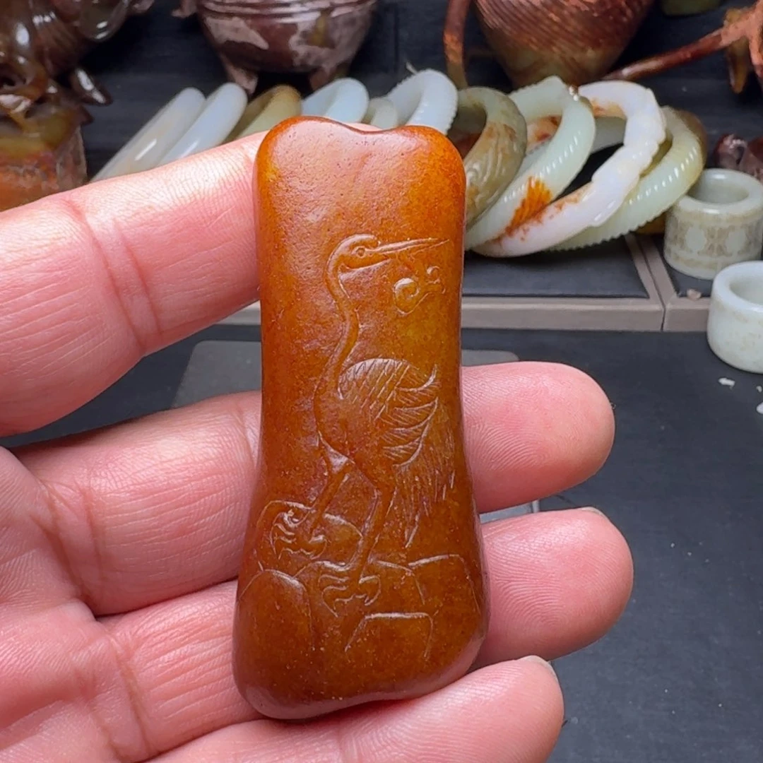 和田玉挂件未镶嵌