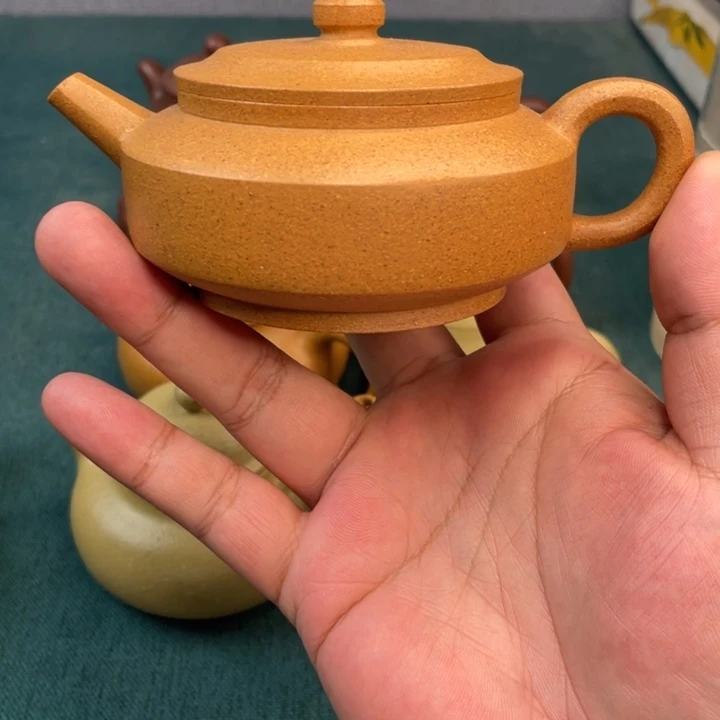 茶壶紫砂全手工周盘