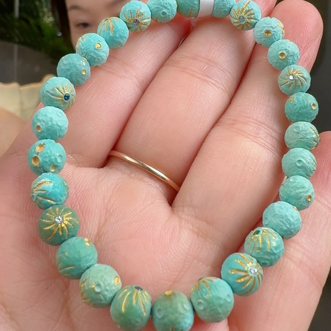 绿松石珠宝奇石未镶嵌