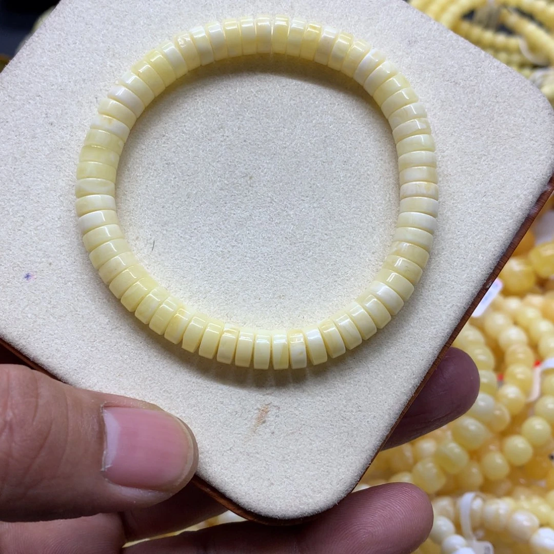 蜜蜡未镶嵌手链蜜蜡