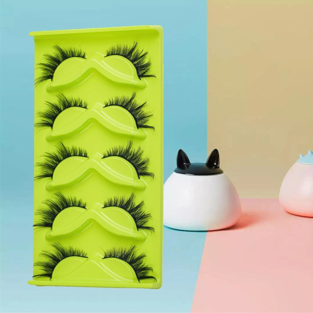 欧美假睫毛欧美风恶魔狐系眼尾浓密欧美风拉丁舞假睫毛狐狸混血