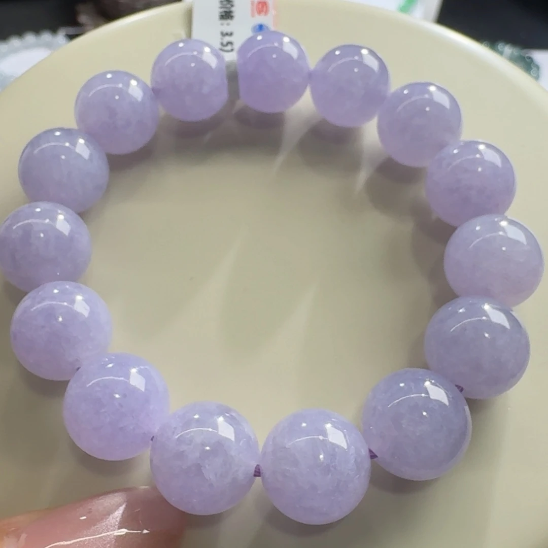未镶嵌手链翡翠豪横红春紫卡13