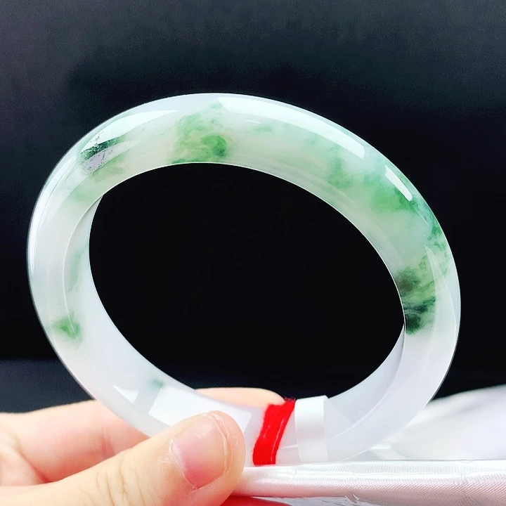 未镶嵌手镯翡翠57圈