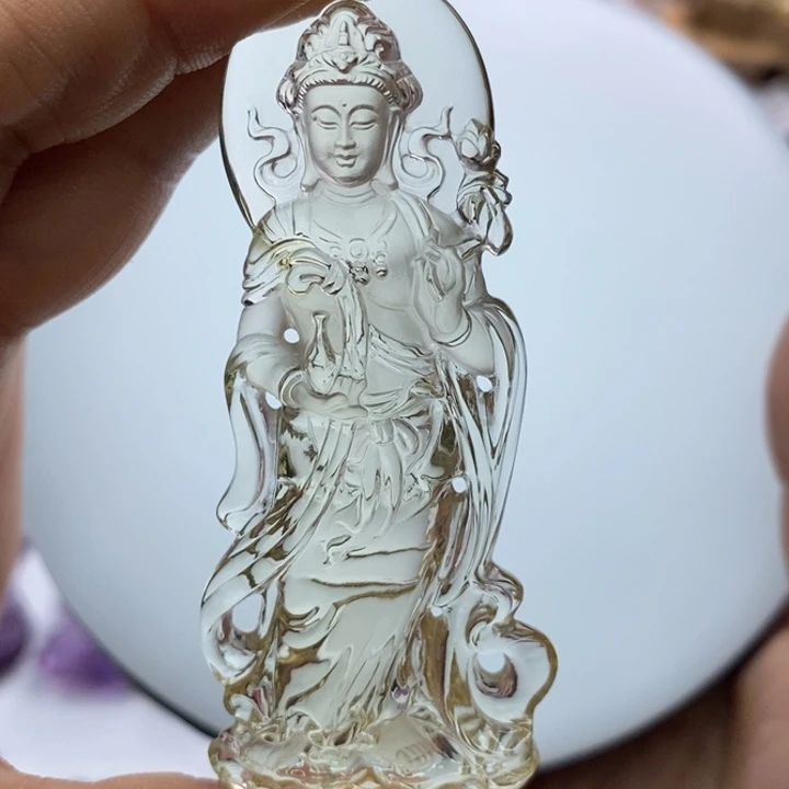 水晶颈饰未镶嵌亚***斯