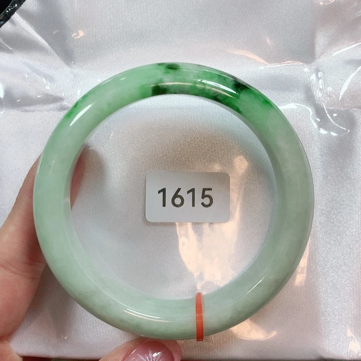 翡翠手镯未镶嵌天然翡翠手镯58