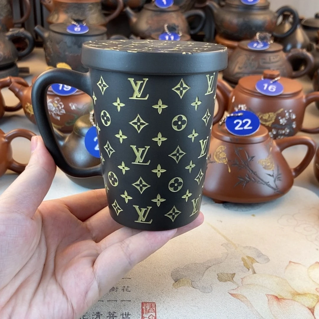 坭兴陶 办公杯 水杯