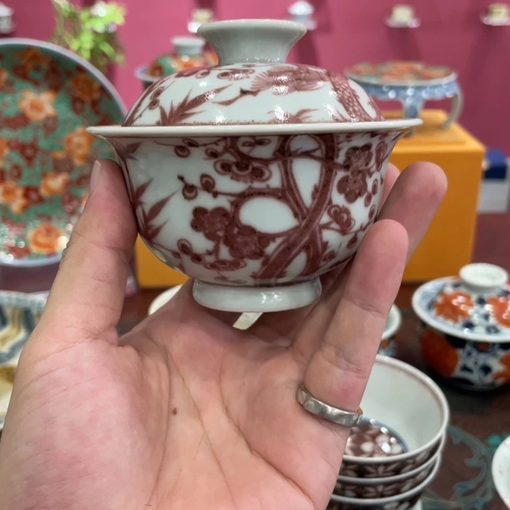 摆件景德镇陶瓷老陶下午场