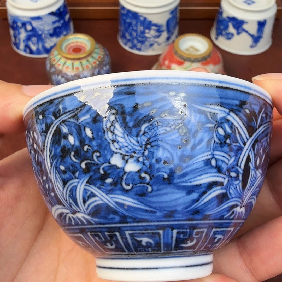 现代景德镇全手工全手绘茶具