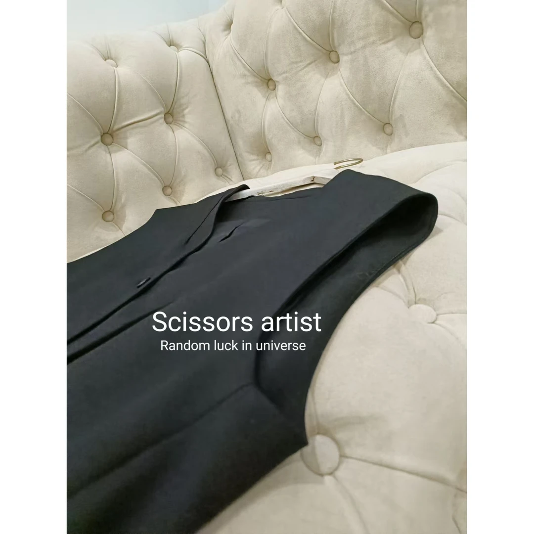 【Scissors artist】高端设计师走秀女装马甲1862