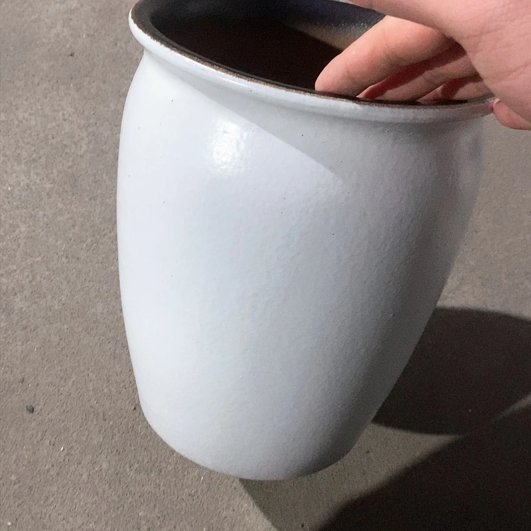 紫砂花盆正品口20高25