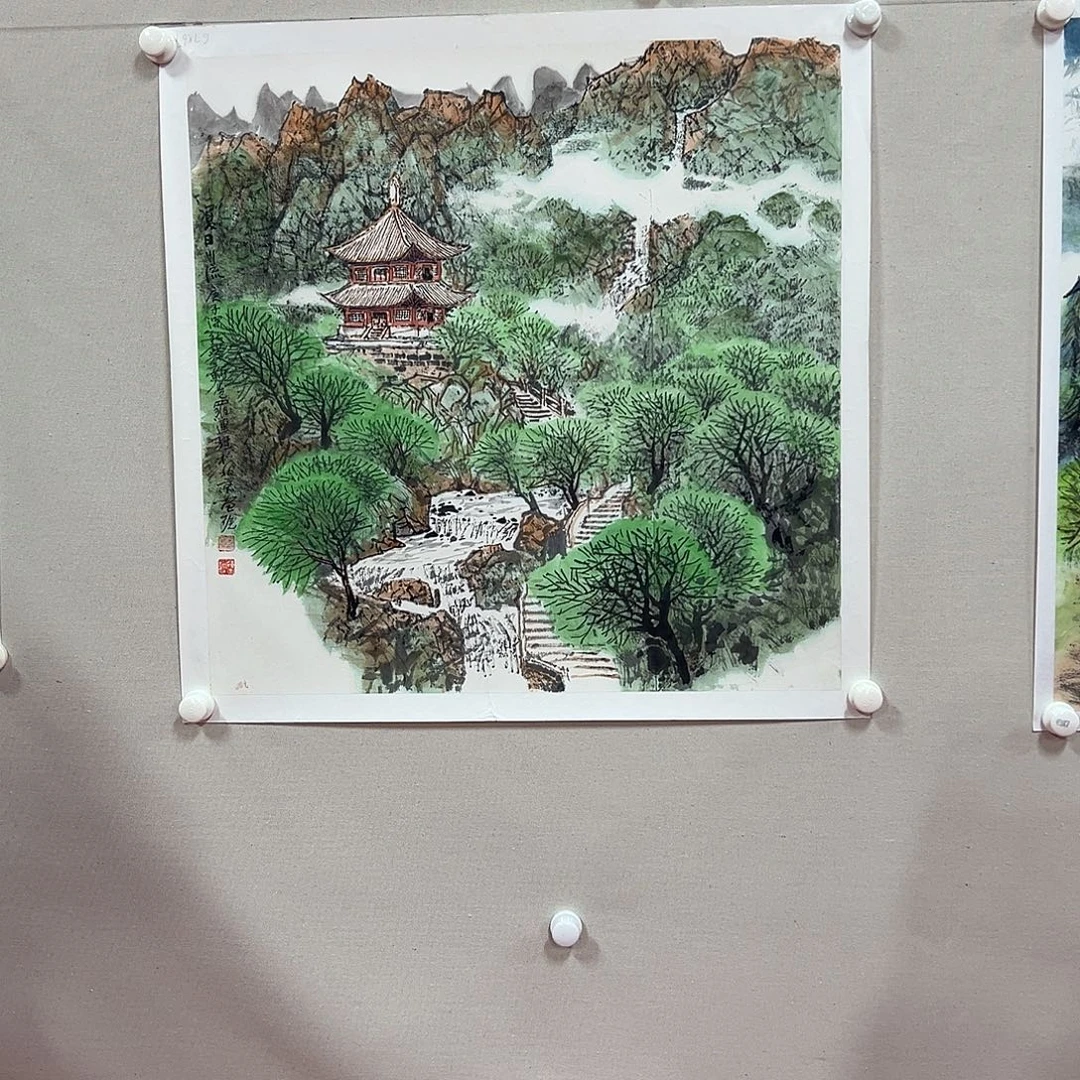 国画老师艺术精品