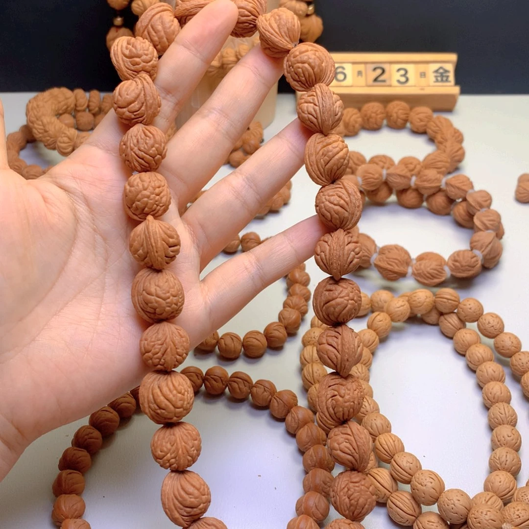 桃核手串老*17红魔荔枝