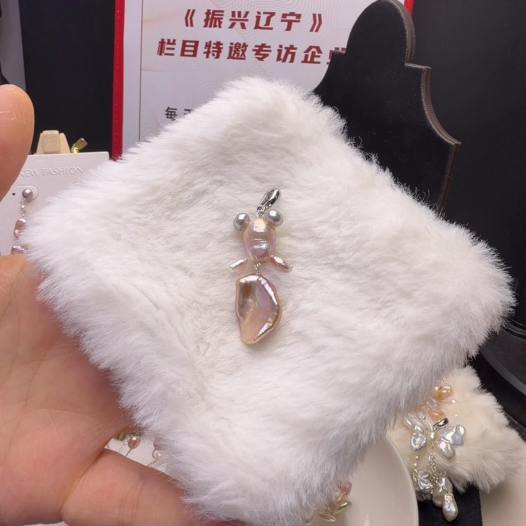 琉璃纯铜合金吊坠