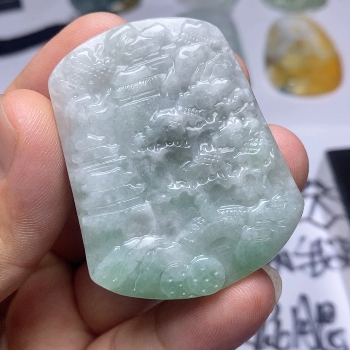 颈饰未镶嵌翡翠翡翠