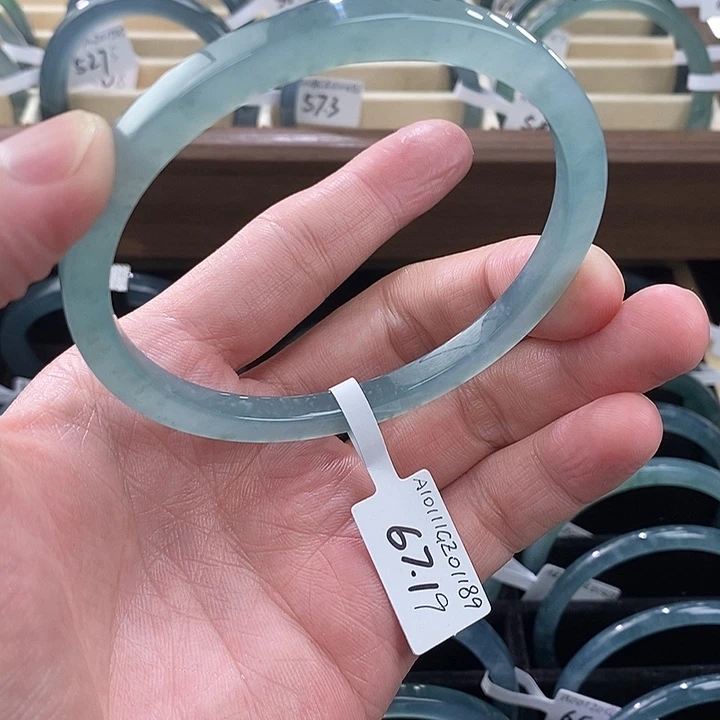 翡翠手镯未镶嵌冷*謿67.19