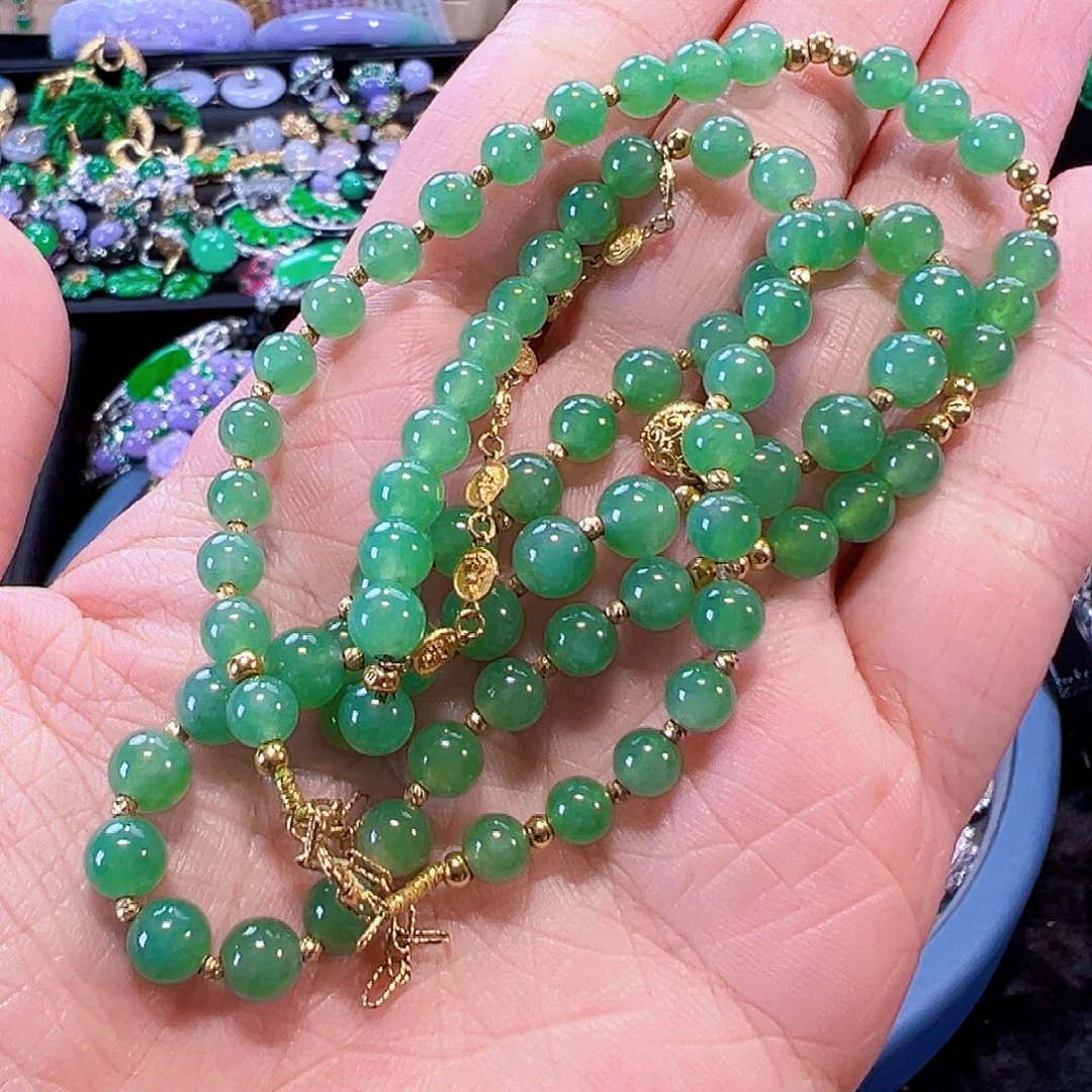 翡翠未镶嵌颈饰签收后24小时鉴赏期