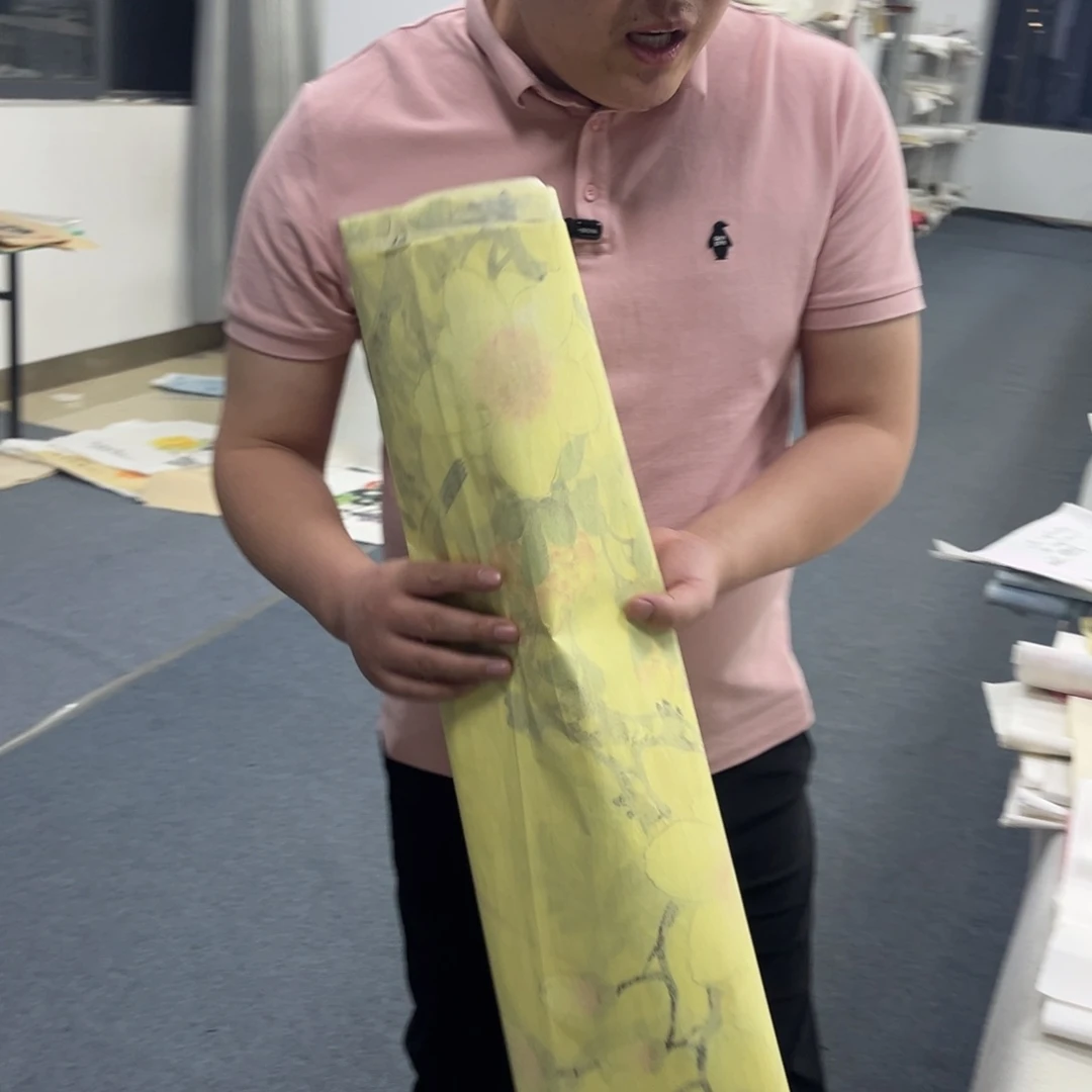 国画绘画作品多次
