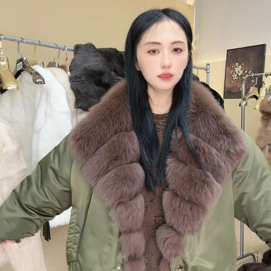 【闪购商品】绿色鹅绒服