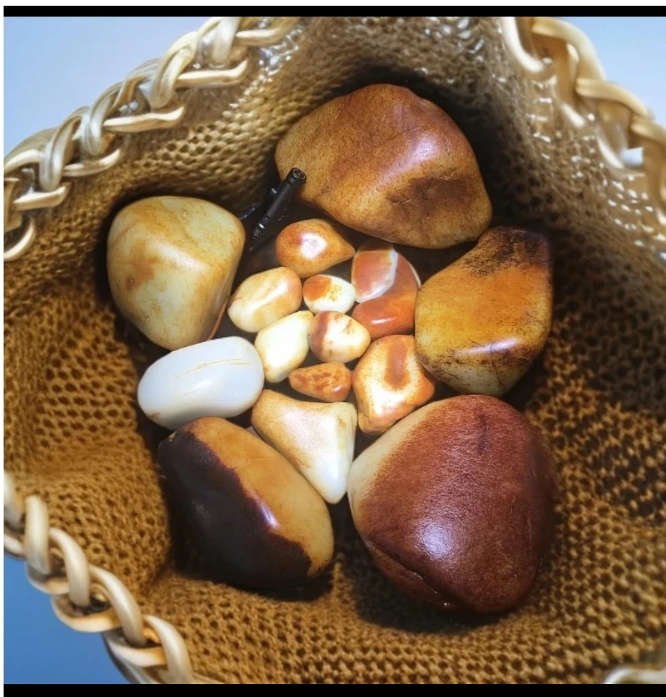 新疆和田料戈壁石盆景石直播间选购精品随机发