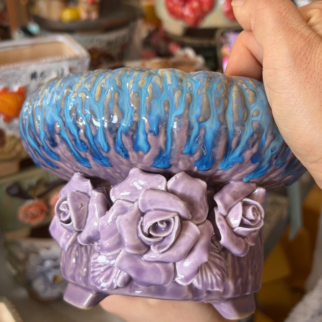 多肉花盆，满20米发货爱退款拉黑