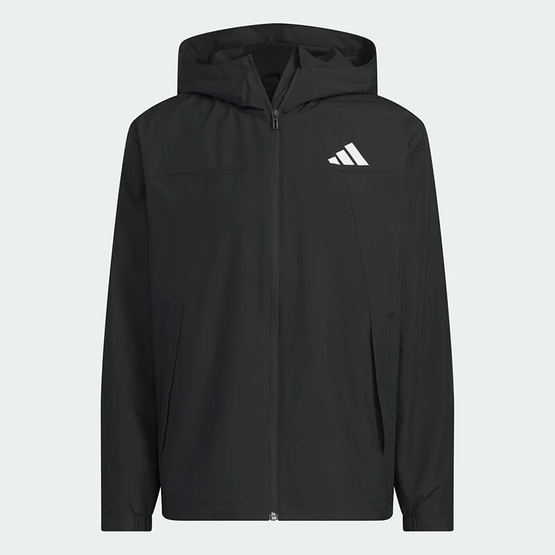 adidas/阿迪达斯男女装 舒适百搭透气休闲连帽夹克外套KA9309