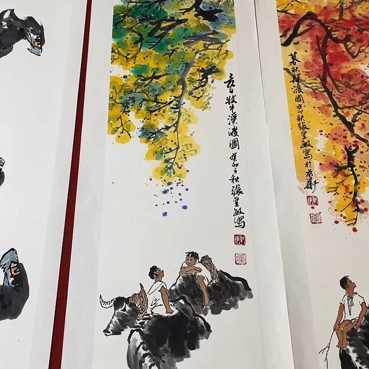 国画张圣敏先生纯手绘作品