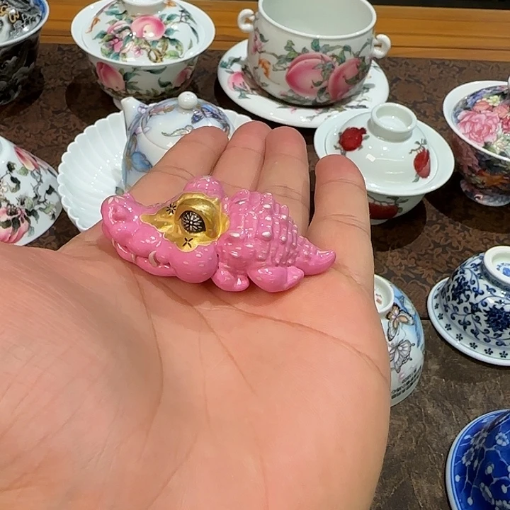 欢***喜艺林堂小鳄鱼粉色